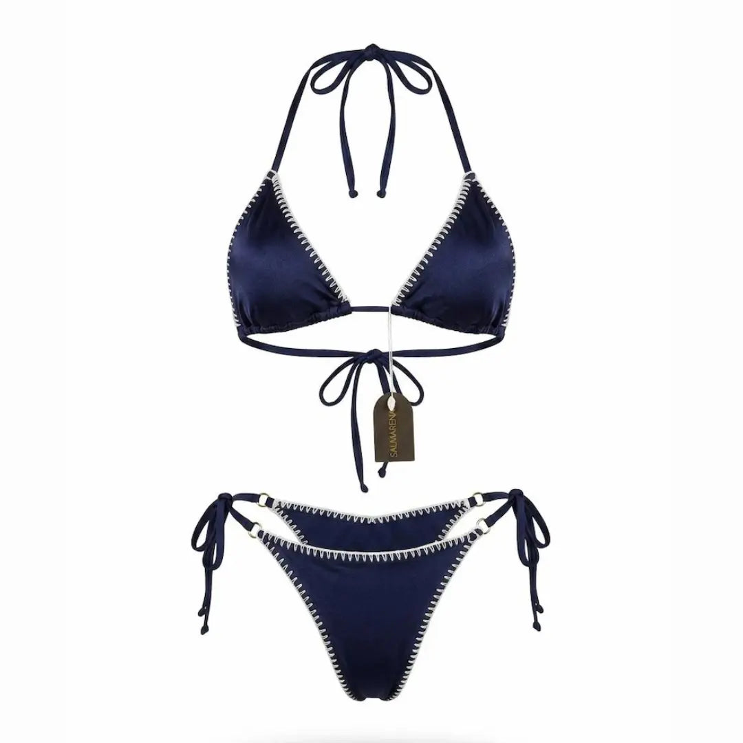 Dark Blue Bronceador Croché
