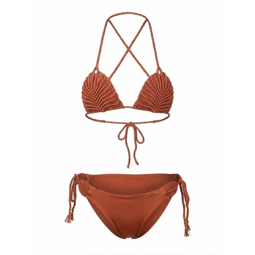 Terracotta Caracol Swimsuit