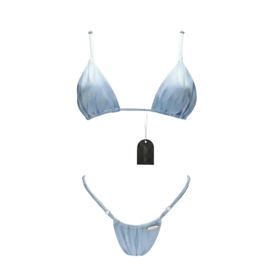 Light Blue Tanning Swimsuit