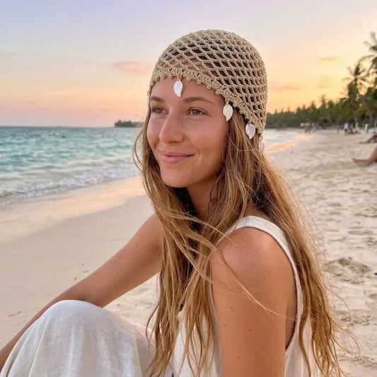 Falling Leaves Crochet Hat
