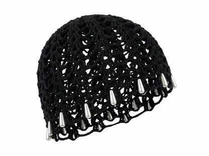 Pearl Drop Crochet Hat
