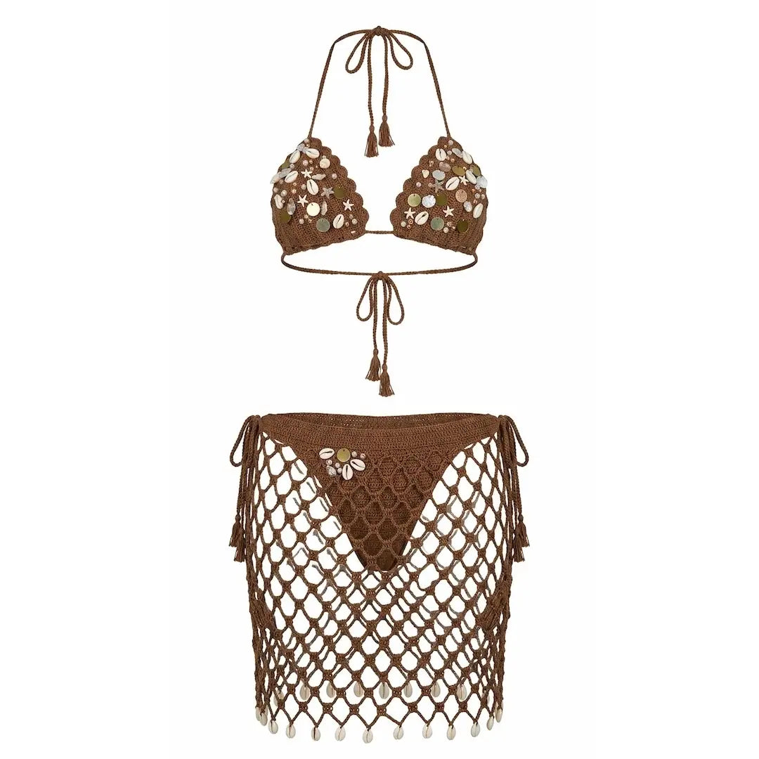 Brown Mamey Swimsuit