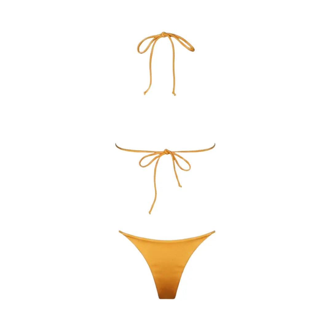 Mustard Tanning Swimsuit