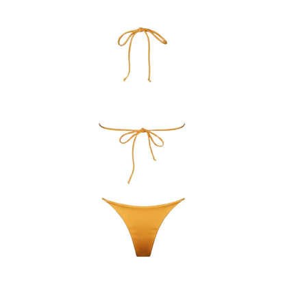 Mustard Tanning Swimsuit