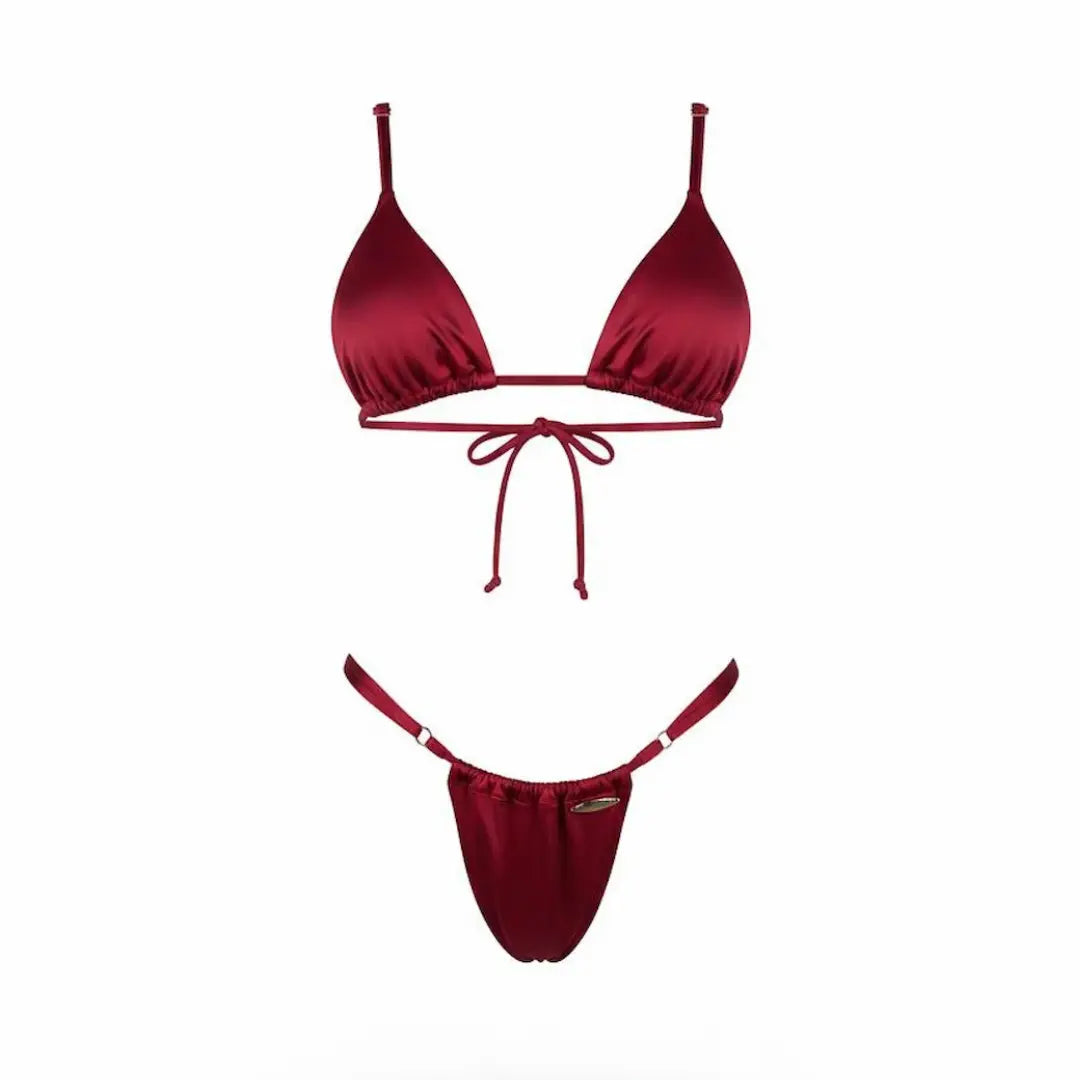 Red Tanning Swimsuit