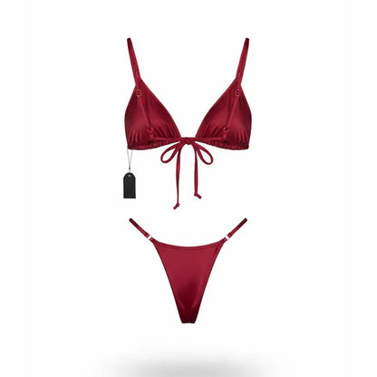 Red Tanning Swimsuit