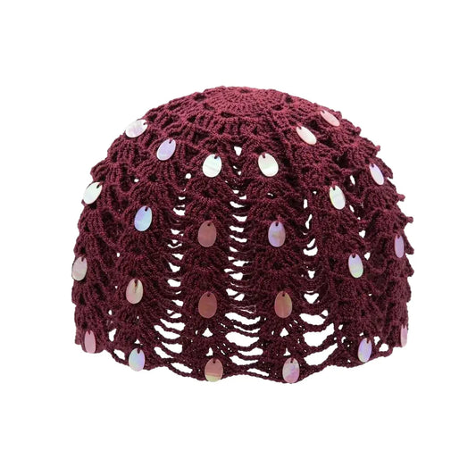 Coin Drop Crochet Hat